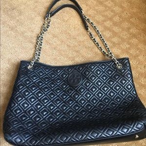 Authentic Tory Burch Fleming handbag